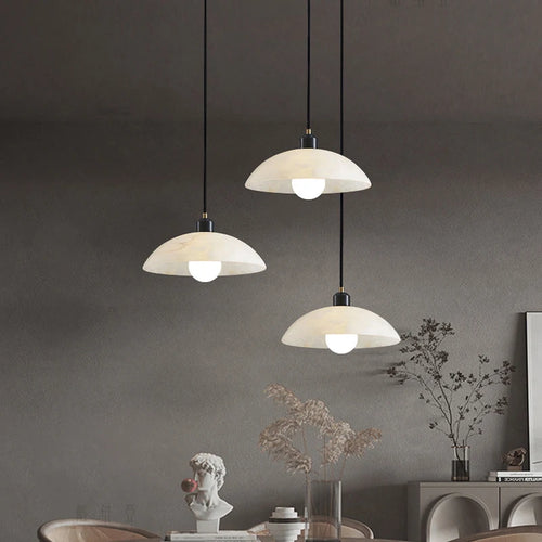 lustre de luxe en marbre populaire pour bar et restaurant - vue 3 sur 8
