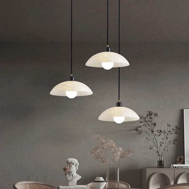 lustre de luxe en marbre populaire pour bar et restaurant - vue 2 sur 8