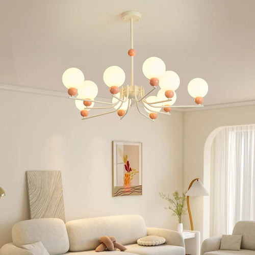 suspension led modernes forme ronde luminaires intérieurs - vue 2 sur 8
