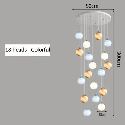 suspension moderne créative pour espace minimaliste élégant - vue 11 sur 16