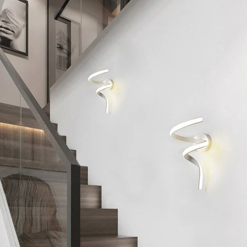 applique murale led moderne pour décoration intérieure élégante - vue 3 sur 10