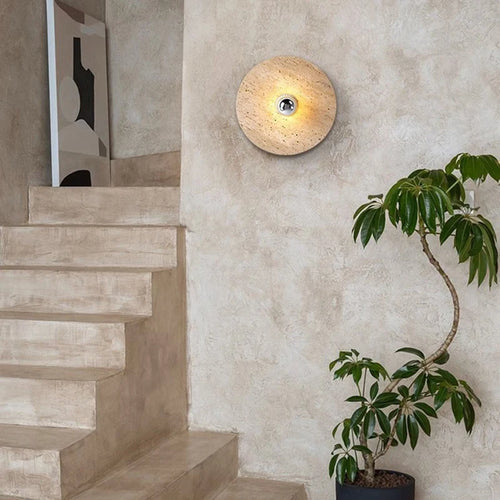 applique murale moderne en pierre naturelle pour espaces divers - vue 3 sur 7