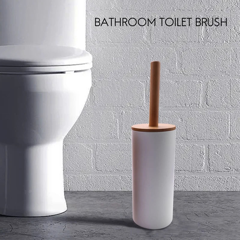 ensemble brosse de toilette en bambou avec accessoires élégants - vue 4 sur 6