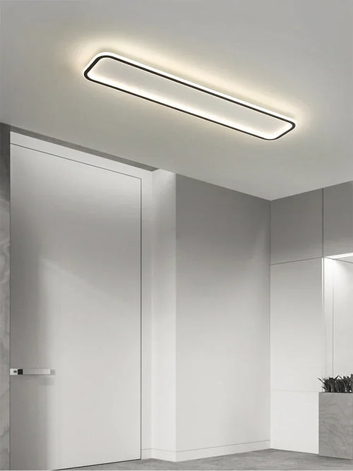 lustre moderne à leds avec télécommande et lumière variable - vue 3 sur 11