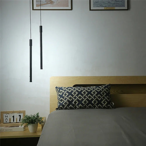 lustre décoratif nordique à double tête pour bar - vue 3 sur 7