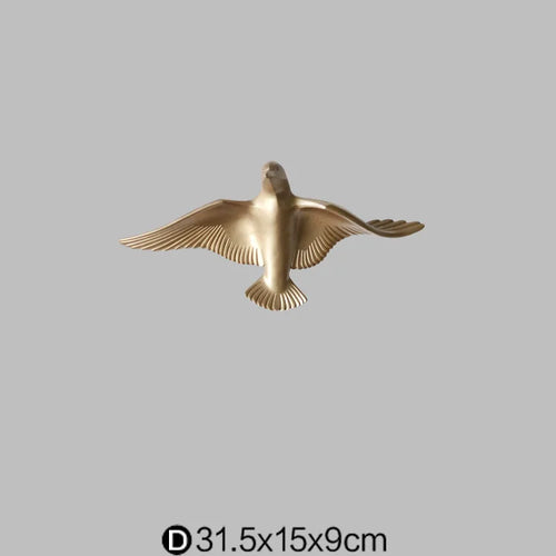 décoration murale créative mouette oiseau pour intérieur - vue 23 sur 36