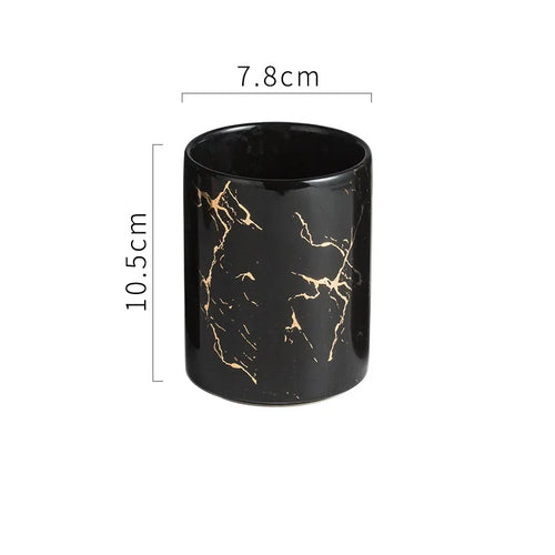 tasse en céramique créative pour brossage et gargarisme - vue 11 sur 11