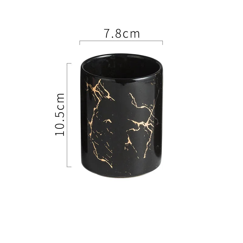 tasse en céramique créative pour brossage et gargarisme - vue 11 sur 11