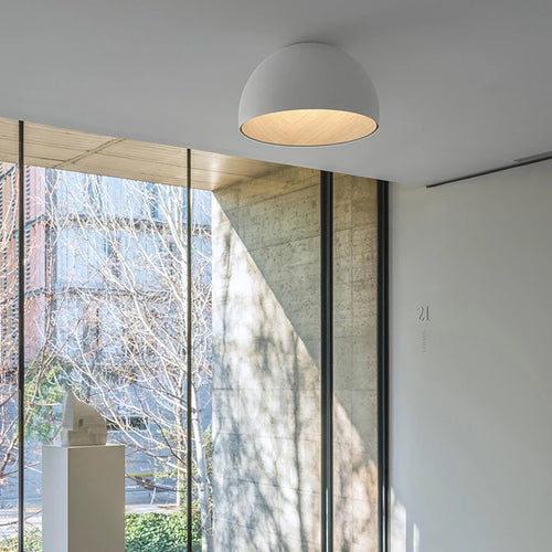 plafonnier led rond style nordique moderne simple décoratif - vue 5 sur 15