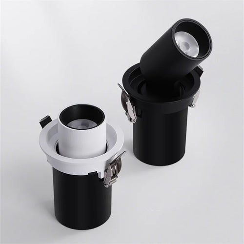 spot led rotatif encastrable en aluminium design moderne avec puce epistar - vue 2 sur 5