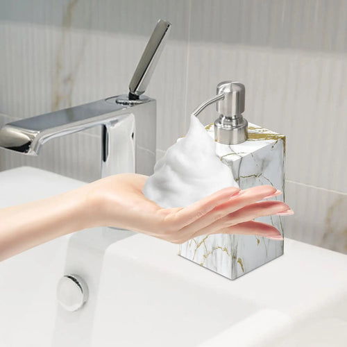 distributeur de lotion en résine durable pour salle de bain - vue 6 sur 6
