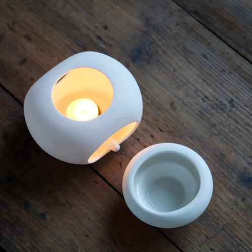 brûleur d'huiles essentielles diffuseur d'arômes pour bien-être et détente - vue 3 sur 7