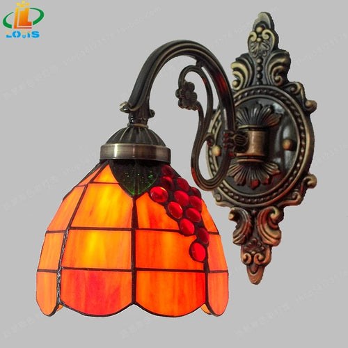 applique murale led art européen style méditerranéen éclairage décoratif - vue 10 sur 10