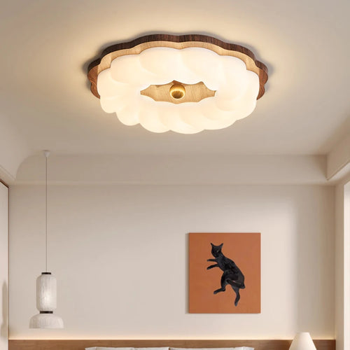 plafonnier led rétro à spectre complet pour chambre enfant - vue 6 sur 7