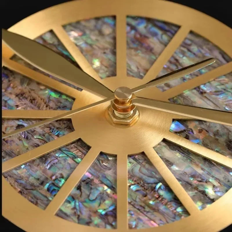 horloges murales de luxe modernes et silencieuses pour décoration créative - vue 4 sur 7