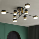 lustre à led design nordique moderne pour intérieur