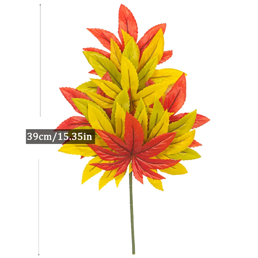 branche d'érable artificielle pour décoration d'automne et halloween - vue 13 sur 14