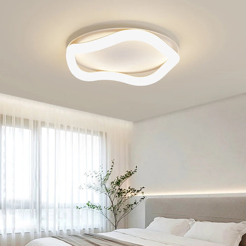 plafonnier simple avec télécommande et intensité réglable pour intérieur - vue 3 sur 8