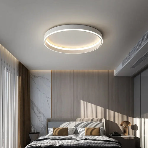 Plafonnier led ronde nordique pour intérieur - vue 3 sur 12