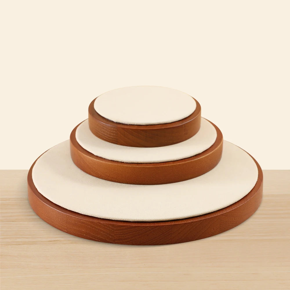 présentoir à bijoux en bois pour boucles d'oreilles et bracelets - vue 2 sur 12