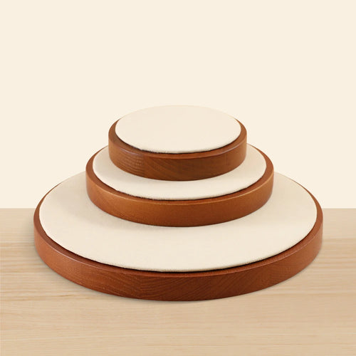présentoir à bijoux en bois pour boucles d'oreilles et bracelets - vue 2 sur 12