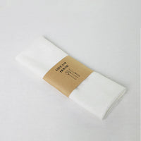 Serviette de table coton lin style moderne réutilisable