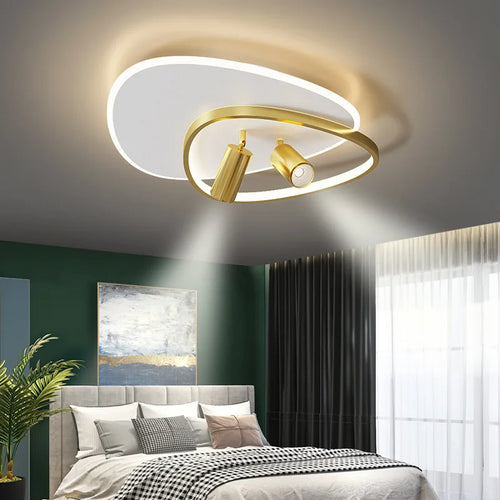 lustre intérieur moderne à leds pour décoration de la maison - vue 4 sur 21
