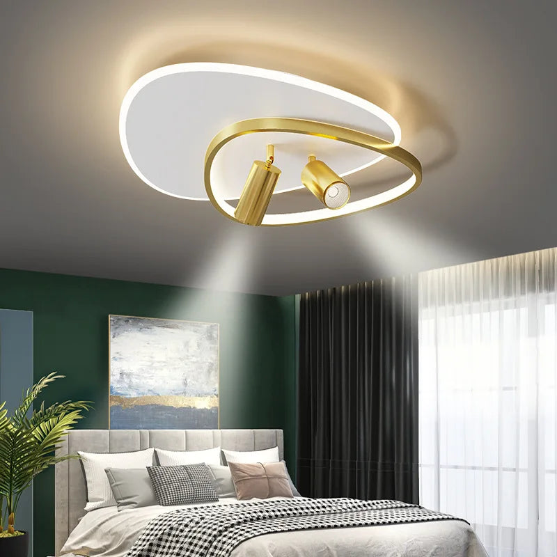 lustre intérieur moderne à leds pour décoration de la maison - vue 4 sur 21