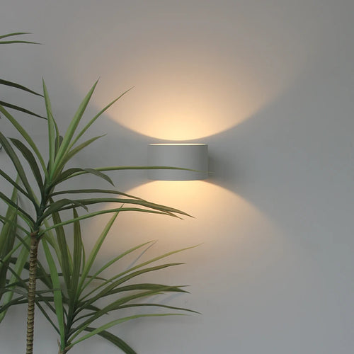 applique murale led ronde en aluminium pour décoration hôtelière - vue 4 sur 8