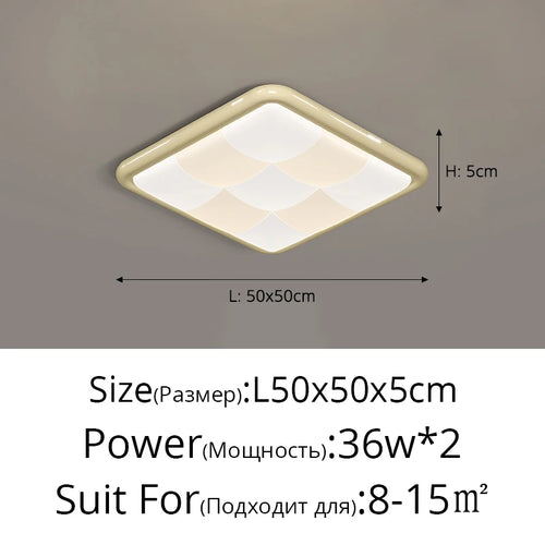 plafonnier à led design pour éclairage et décoration intérieure - vue 11 sur 14
