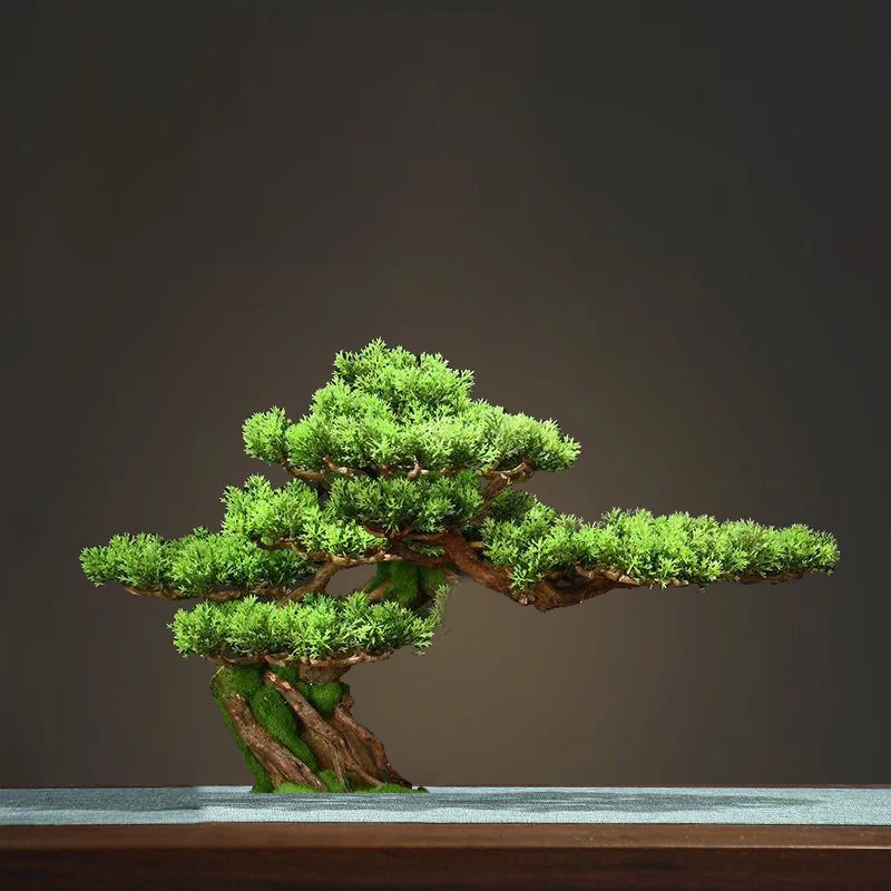 décoration intérieure faux arbre bonsaï style chinois pour un paysage apaisant - vue 1 sur 33