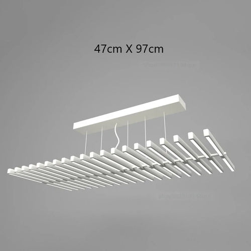 plafonnier led suspendu design nordique moderne éclairage intérieur décoratif - vue 10 sur 14