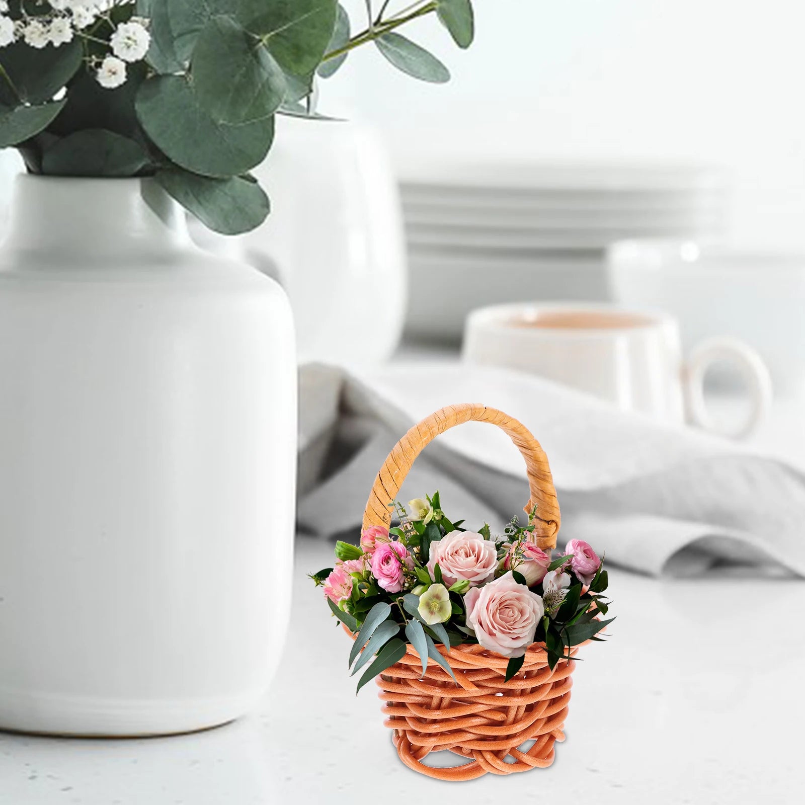 lot de 10 mini paniers tissés pour décorations et petits cadeaux - vue 8 sur 8