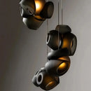 plafonnier moderne à bulles de verre design élégant lumineux