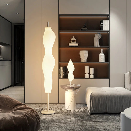 lampadaire design nordique moderne led créatif sur pied - vue 4 sur 8
