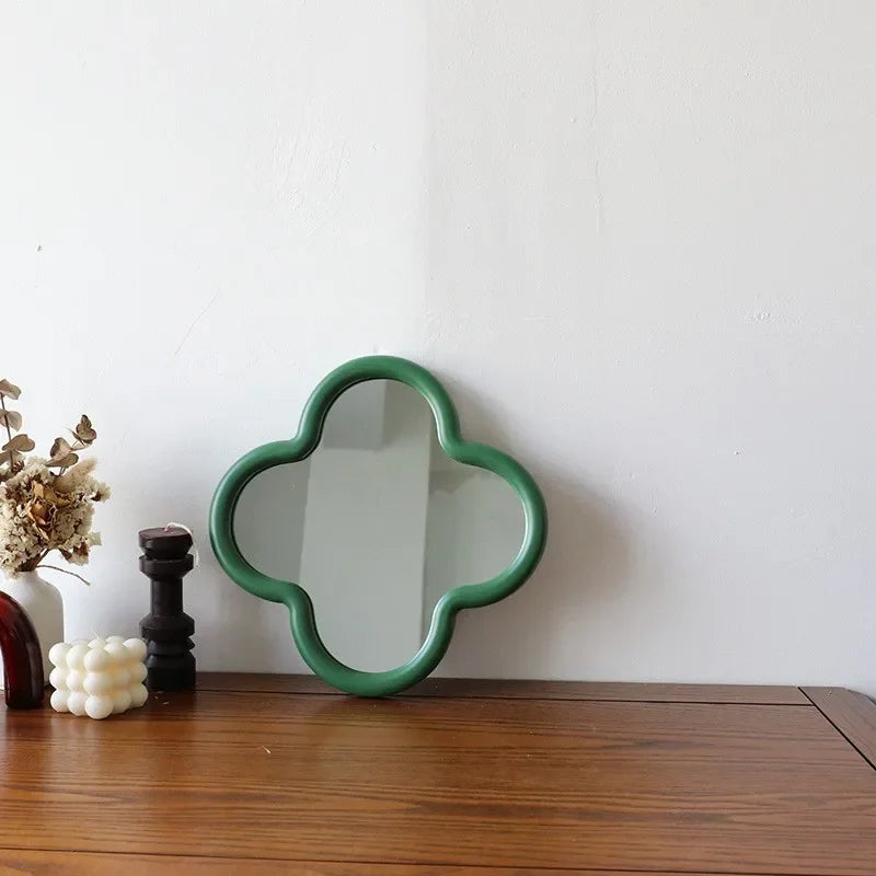 miroirs décoratifs en bois sur pied pour la vanité - vue 4 sur 9