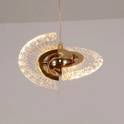suspension à led pour escalier design créatif et rotatif - vue 10 sur 16