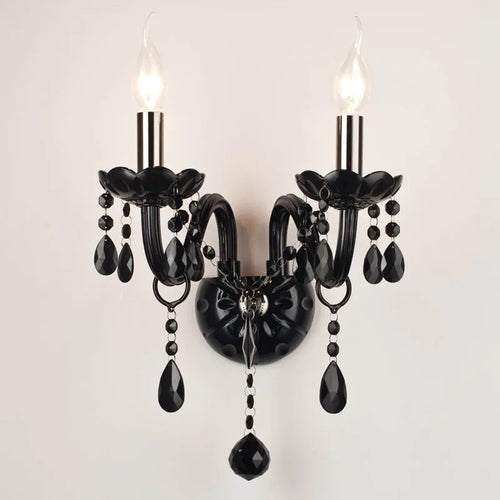 applique murale antique en cristal pour intérieur design élégant - vue 5 sur 10