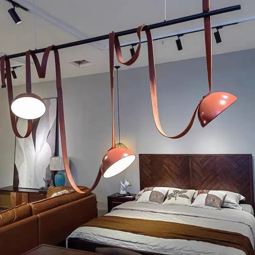 suspension en cuir artificiel pour bureau et magasin - vue 6 sur 10