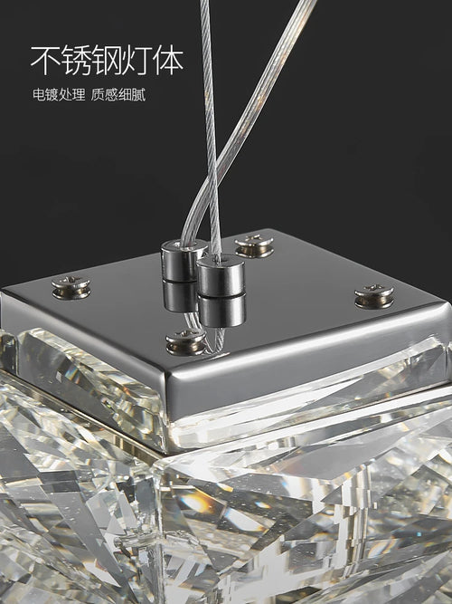 suspension en cristal décoratif de luxe pour intérieur - vue 4 sur 7