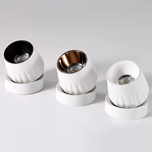Spots design arrondi LED Downlight - vue 3 sur 10