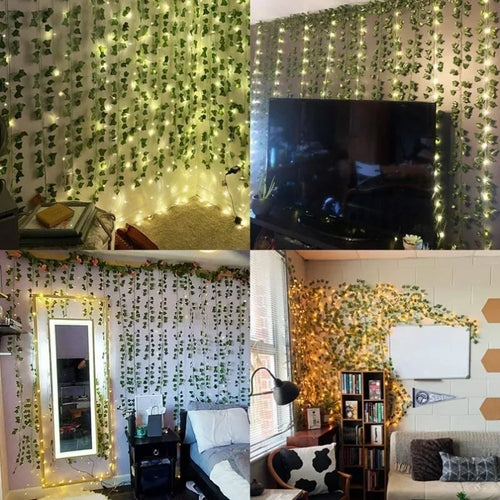 guirlande de noël artificielle pour décoration intérieure et extérieure - vue 6 sur 11