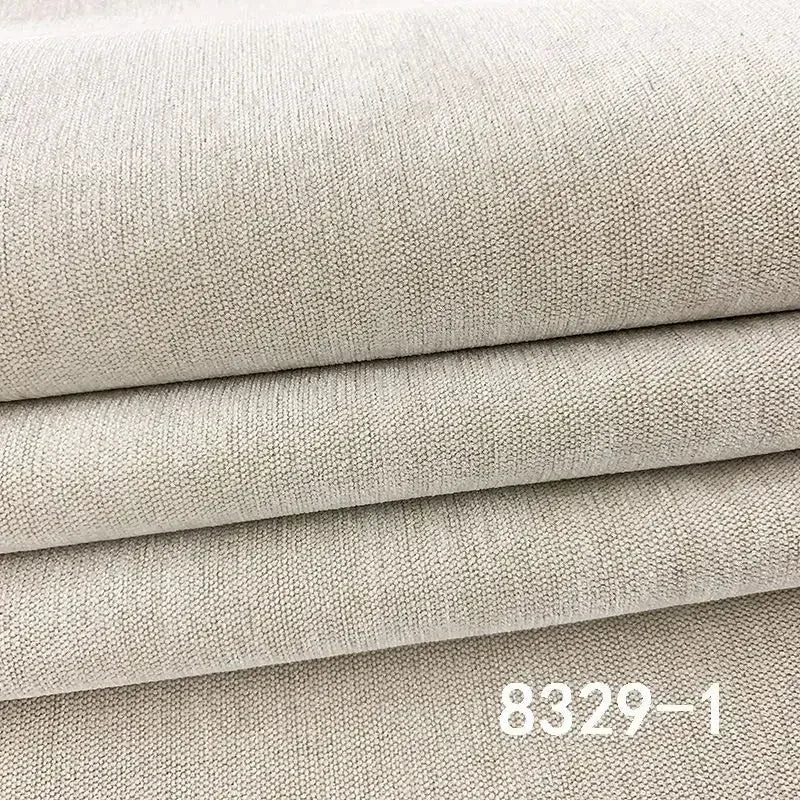 Tissu chenille épais uni pour ameublement et diy