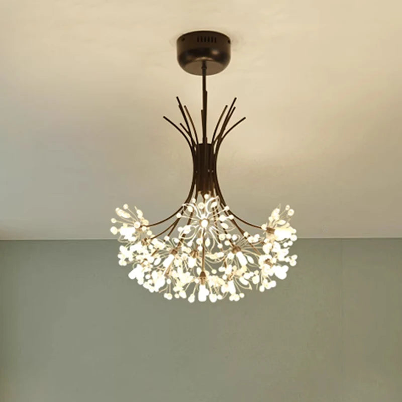 suspension décorative en forme de bouquet de cristal américain - vue 1 sur 8