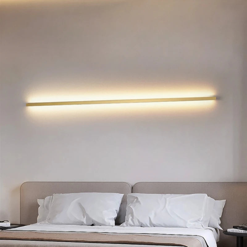 applique murale led moderne avec interrupteur à intensité variable - vue 3 sur 22