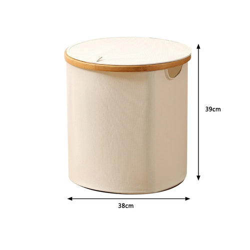 panier à linge pliable avec couvercle en tissu oxford - vue 11 sur 17