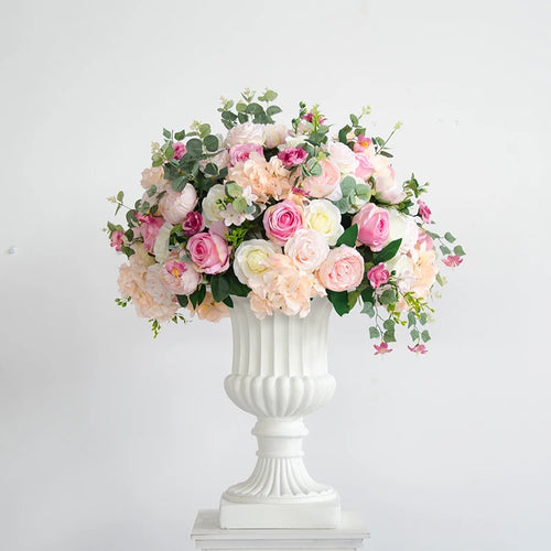 boules de fleurs artificielles en soie pour décoration de mariage et photo - vue 10 sur 22