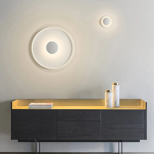 plafonnier led nordique ultra fin pour éclairage intérieur - vue 3 sur 8