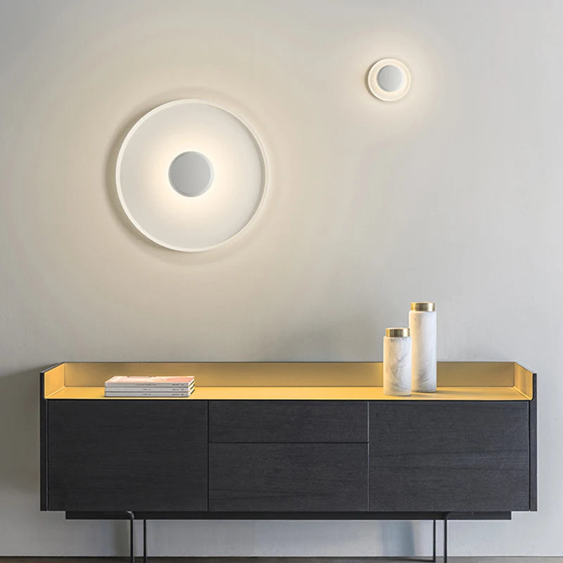 plafonnier led nordique ultra fin pour éclairage intérieur - vue 3 sur 8