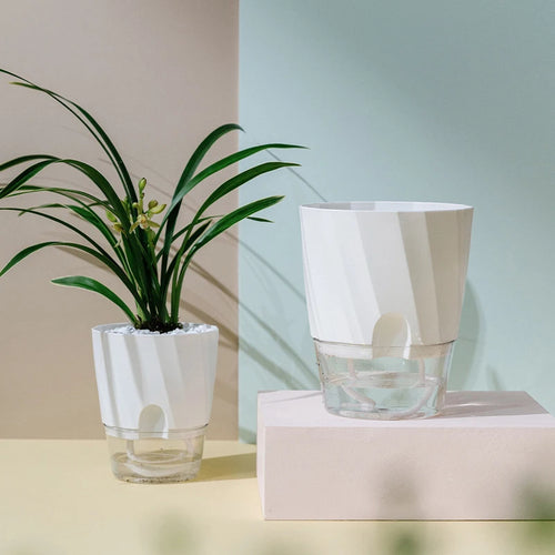 pot de fleurs automatique pour plantes d'intérieur hydroponiques - vue 2 sur 6